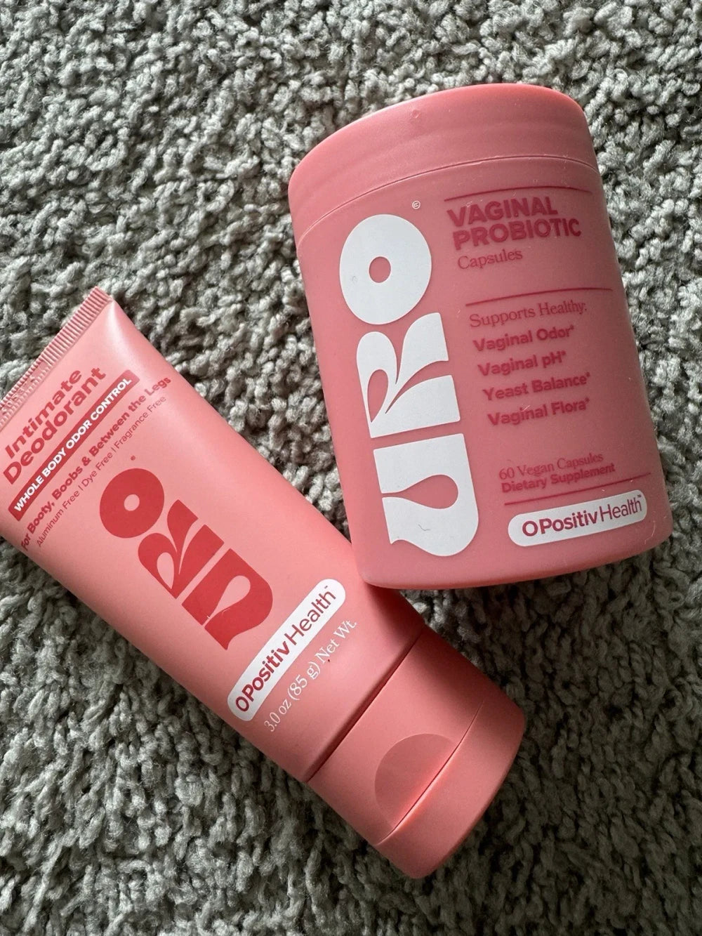 URO Probiotics and Whole Body Deodorant Kit
