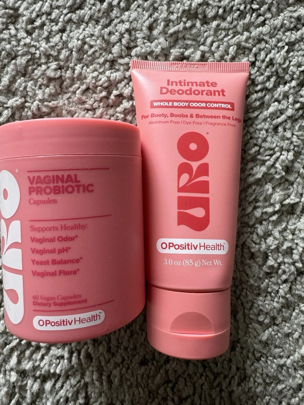 URO Probiotics and Whole Body Deodorant Kit